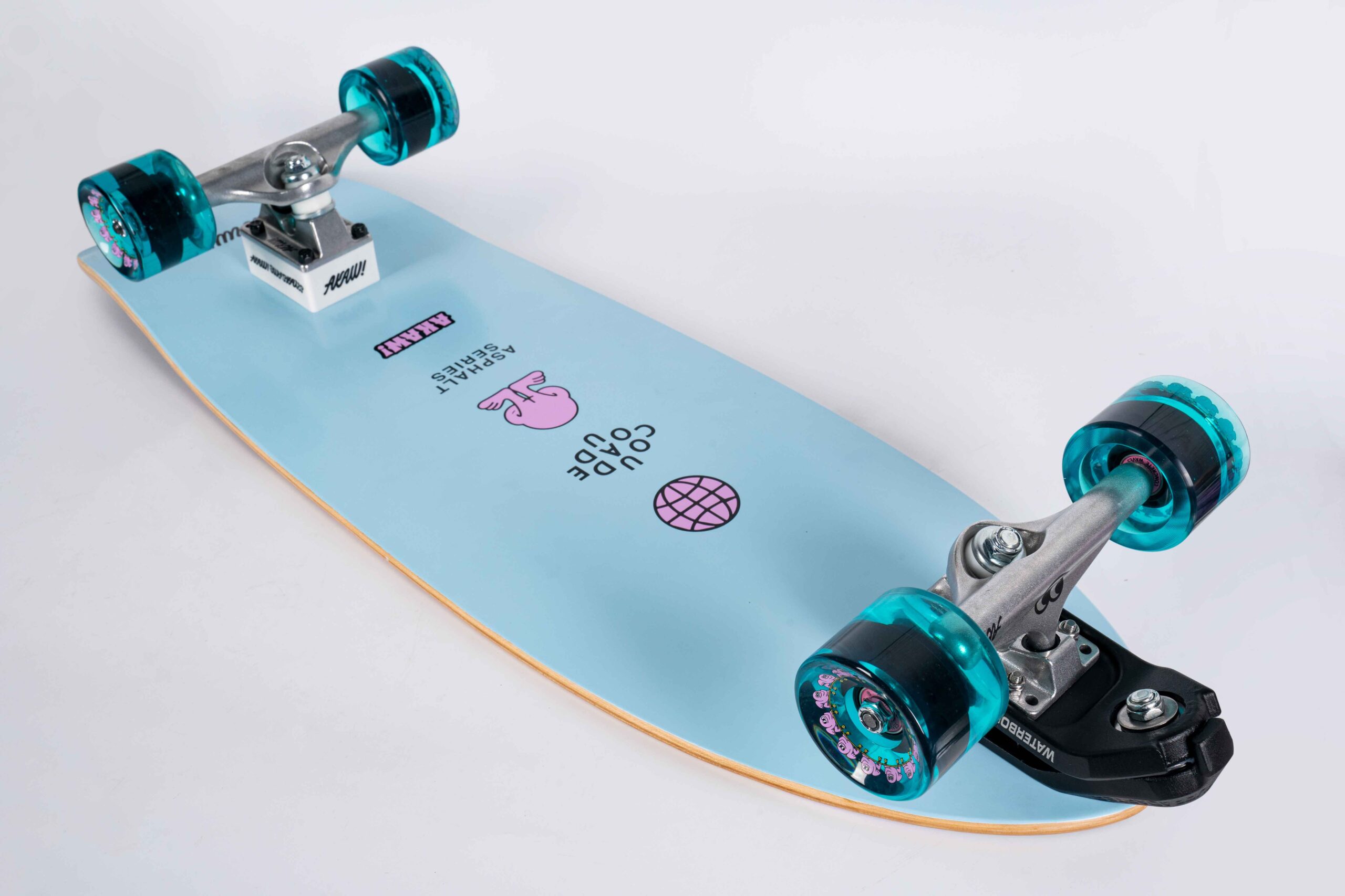 AKAW! CONCRETE WAVE BLUE PINK - Akaw Surf